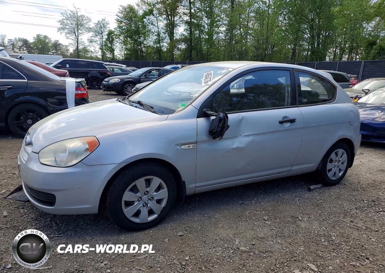 2010 Hyundai Accent Blue VIN:KMHCM3AC5AU150445 - 1