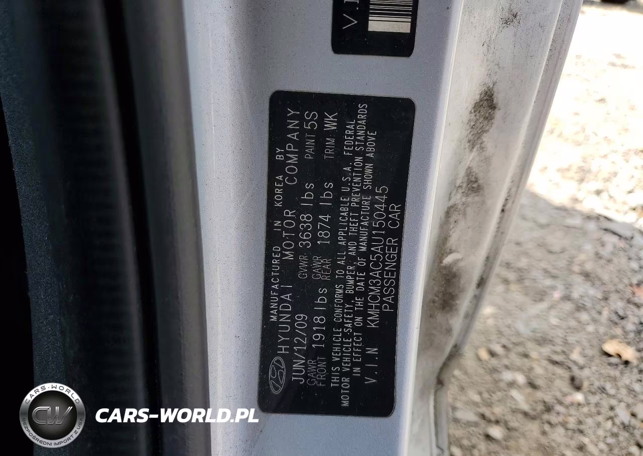 2010 Hyundai Accent Blue VIN:KMHCM3AC5AU150445 - 12