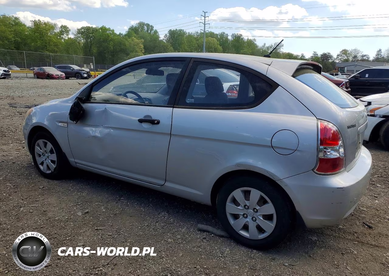 2010 Hyundai Accent Blue VIN:KMHCM3AC5AU150445 - 2