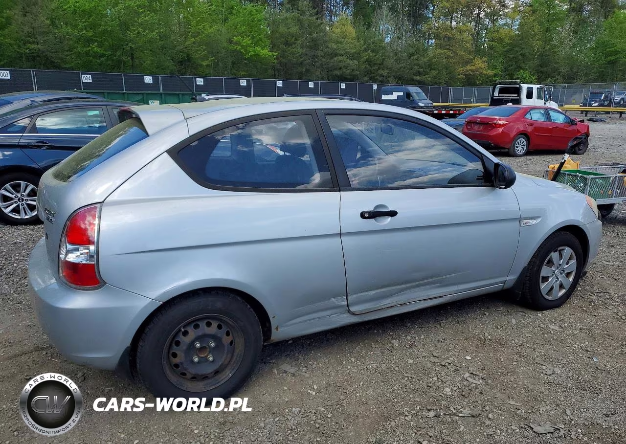 2010 Hyundai Accent Blue VIN:KMHCM3AC5AU150445 - 3