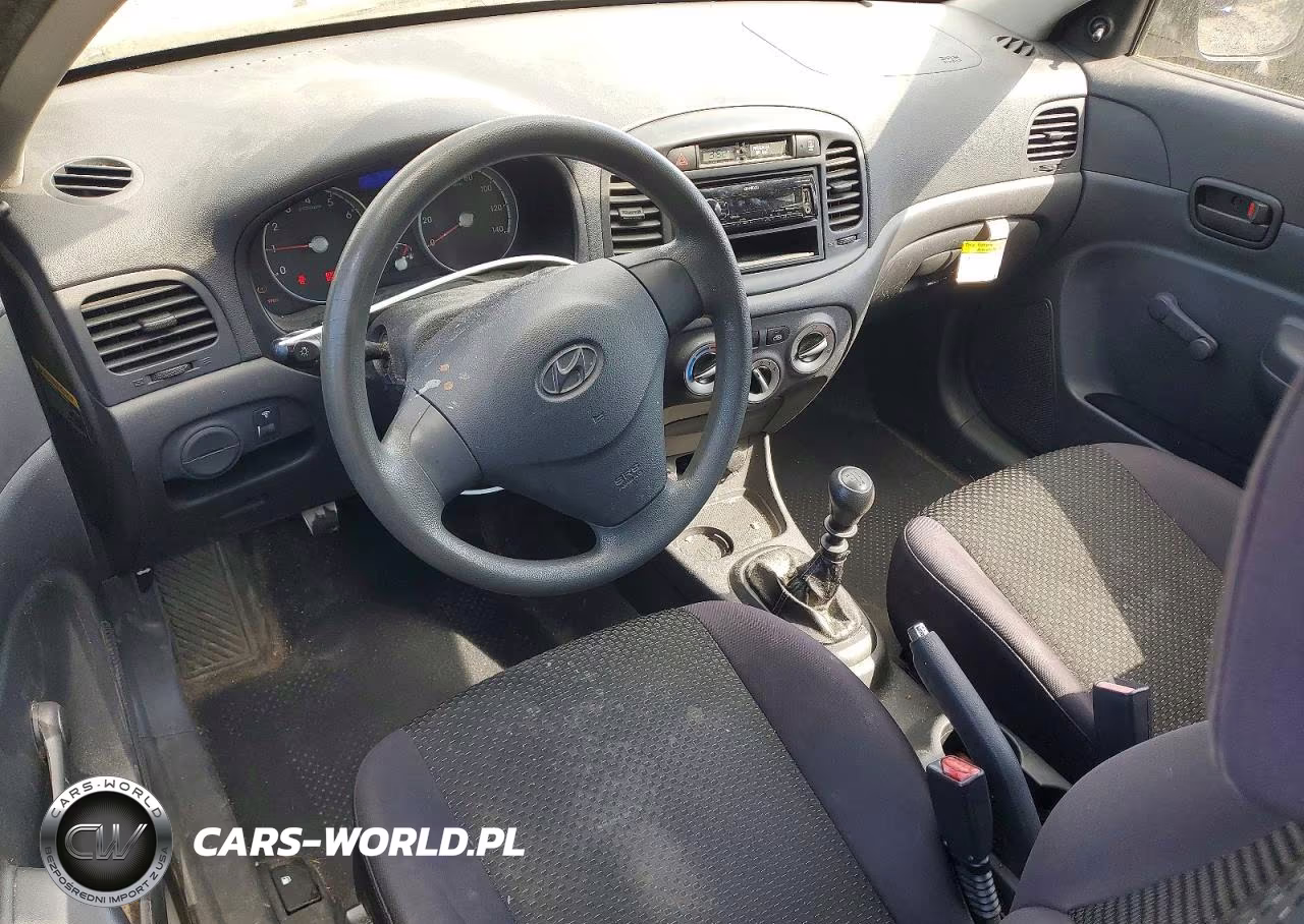 2010 Hyundai Accent Blue VIN:KMHCM3AC5AU150445 - 8