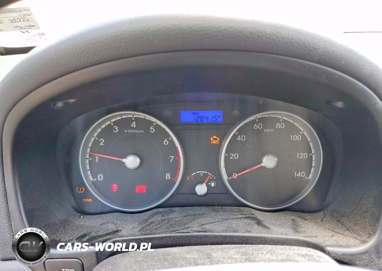 2010 Hyundai Accent Blue VIN:KMHCM3AC5AU150445 - 9