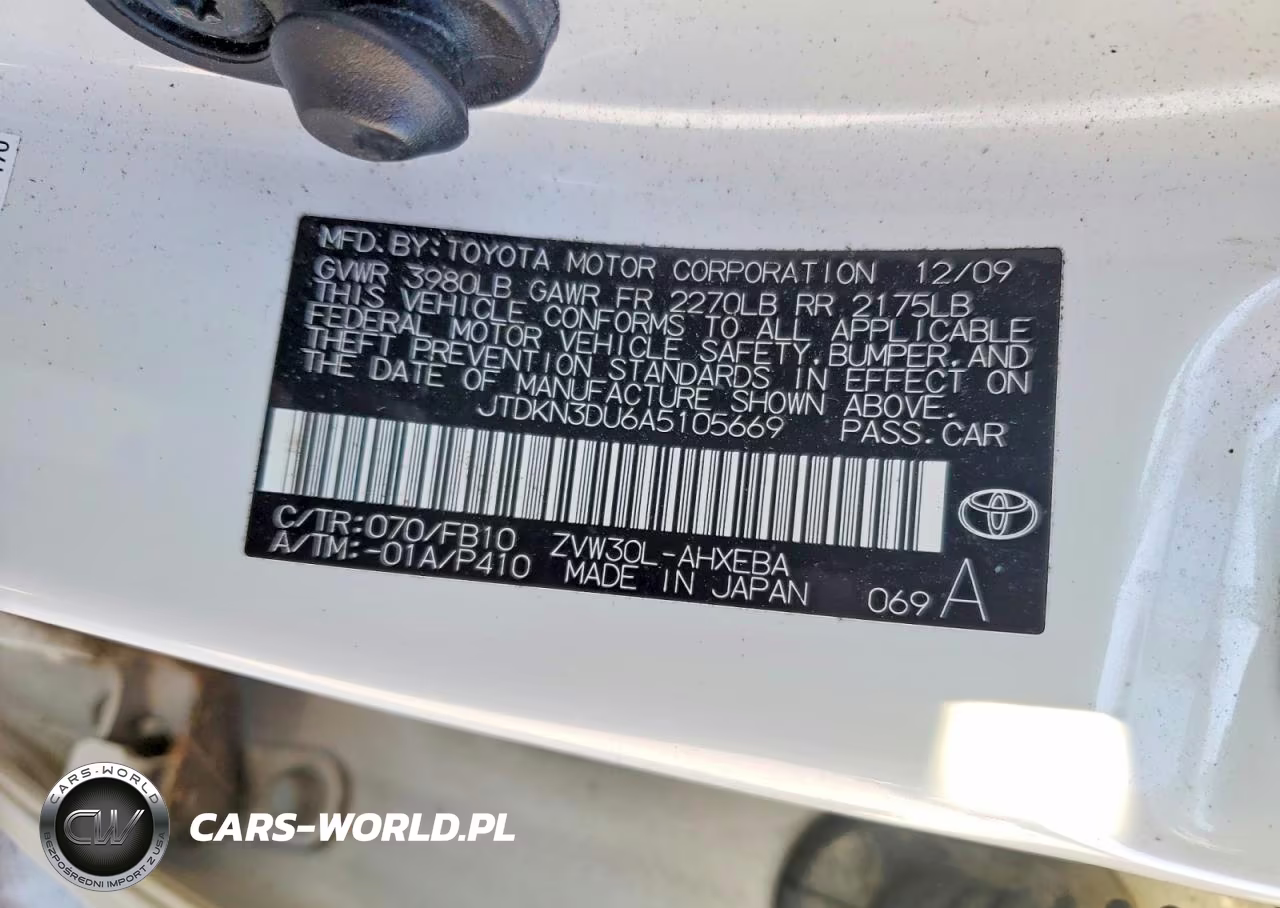 2010 Toyota Prius Ii VIN:JTDKN3DU6A5105669 - 12