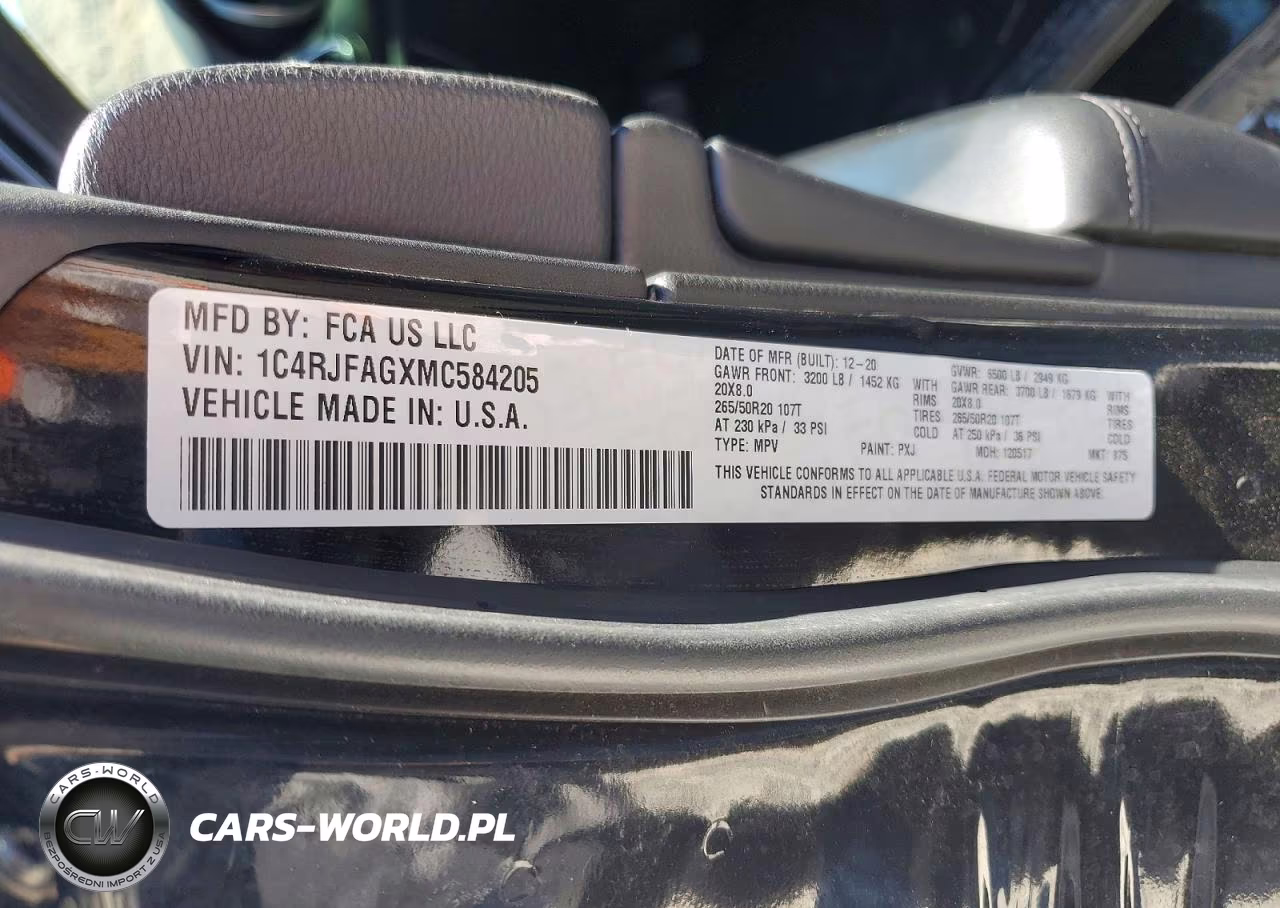 2021 Jeep Grand Cherokee Laredo VIN:1C4RJFAGXMC584205 - 13