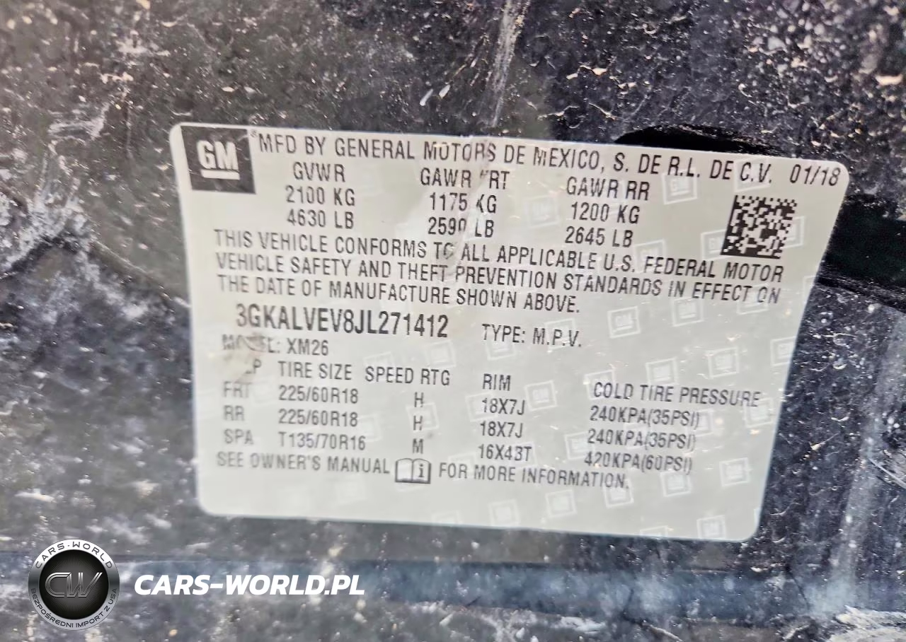 2018 GMC Terrain Slt VIN:3GKALVEV8JL271412 - 14