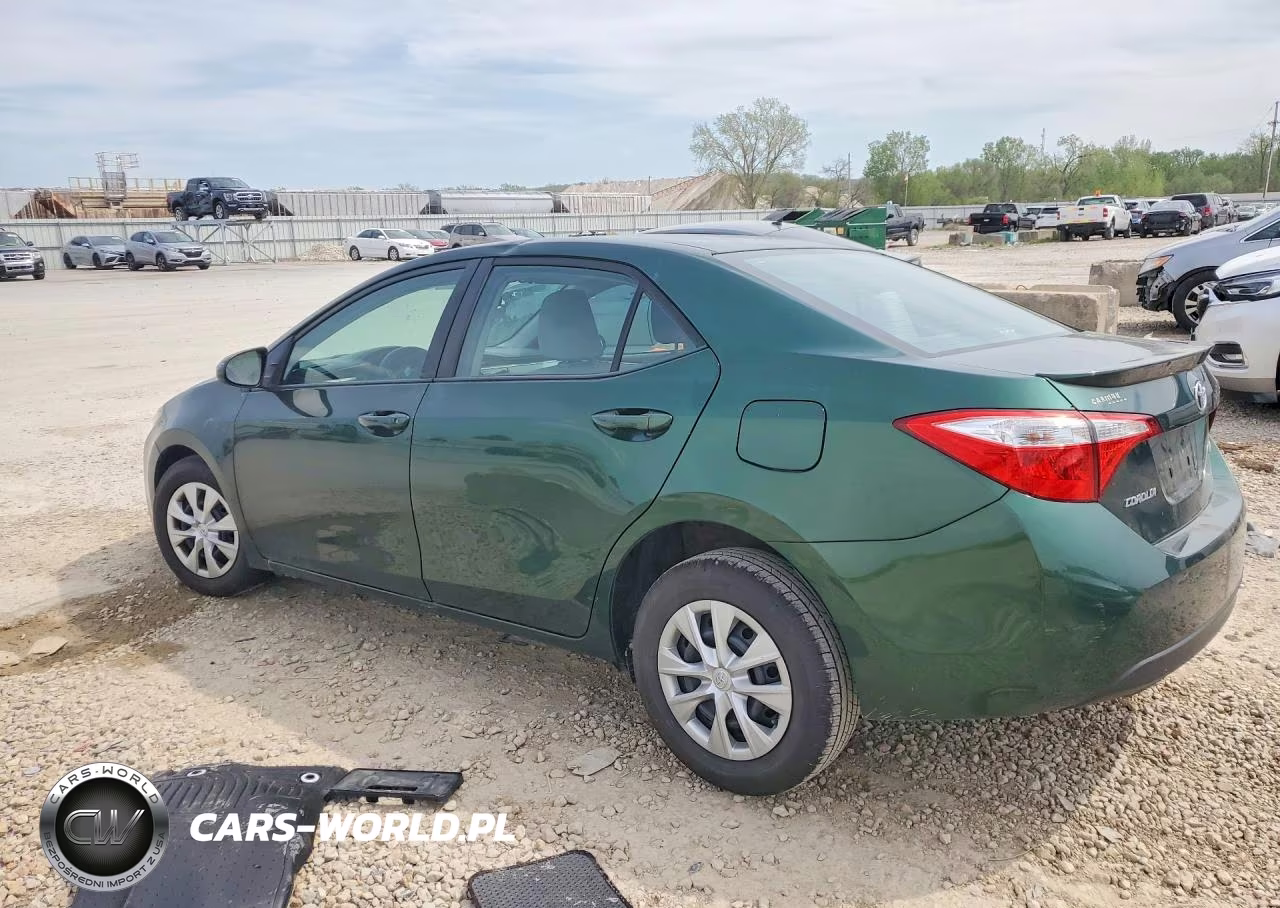 2015 Toyota Corolla Le Eco VIN:5YFBPRHE3FP257225 - 2