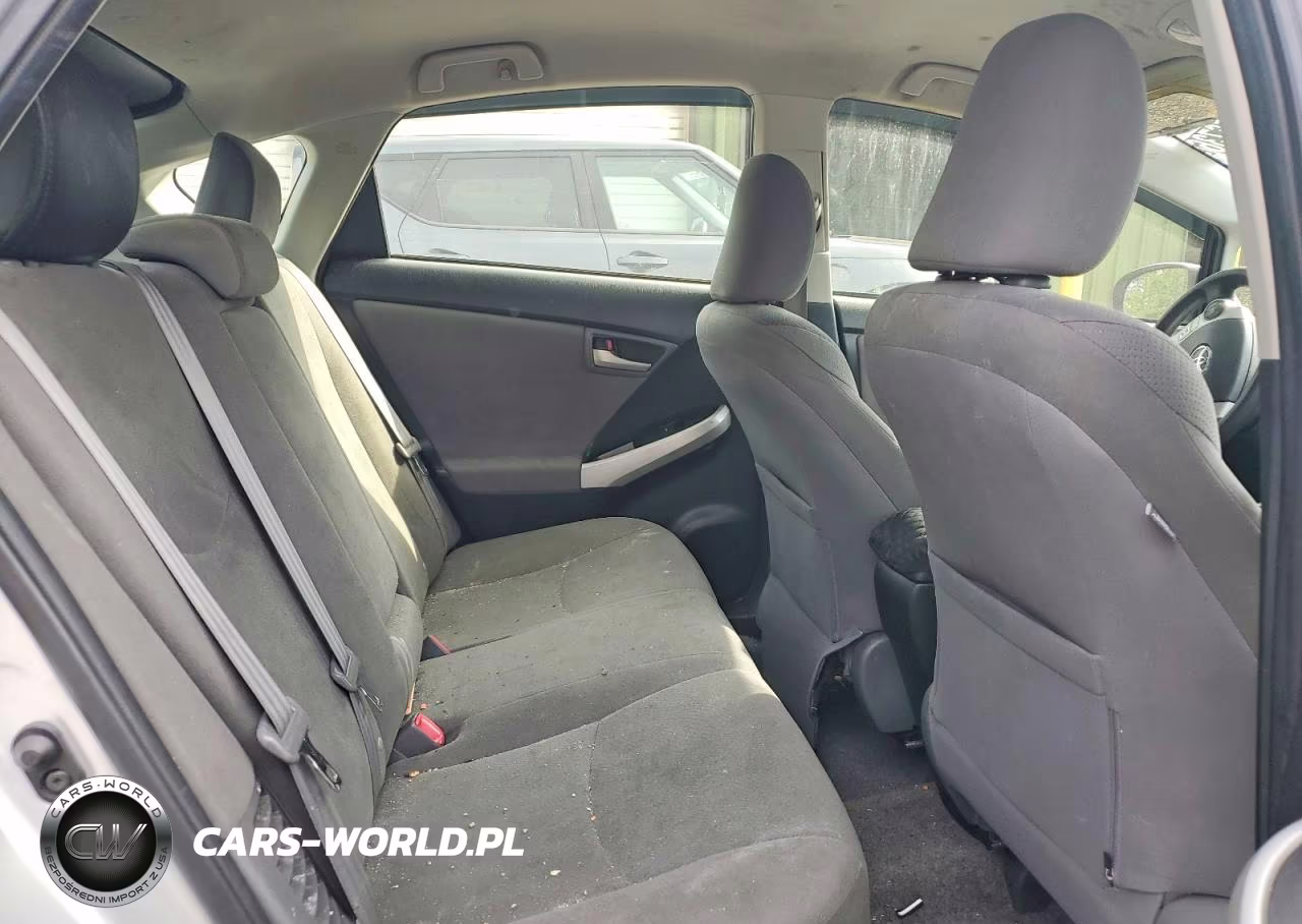 2012 Toyota Prius Two VIN:JTDKN3DU7C5460367 - 10