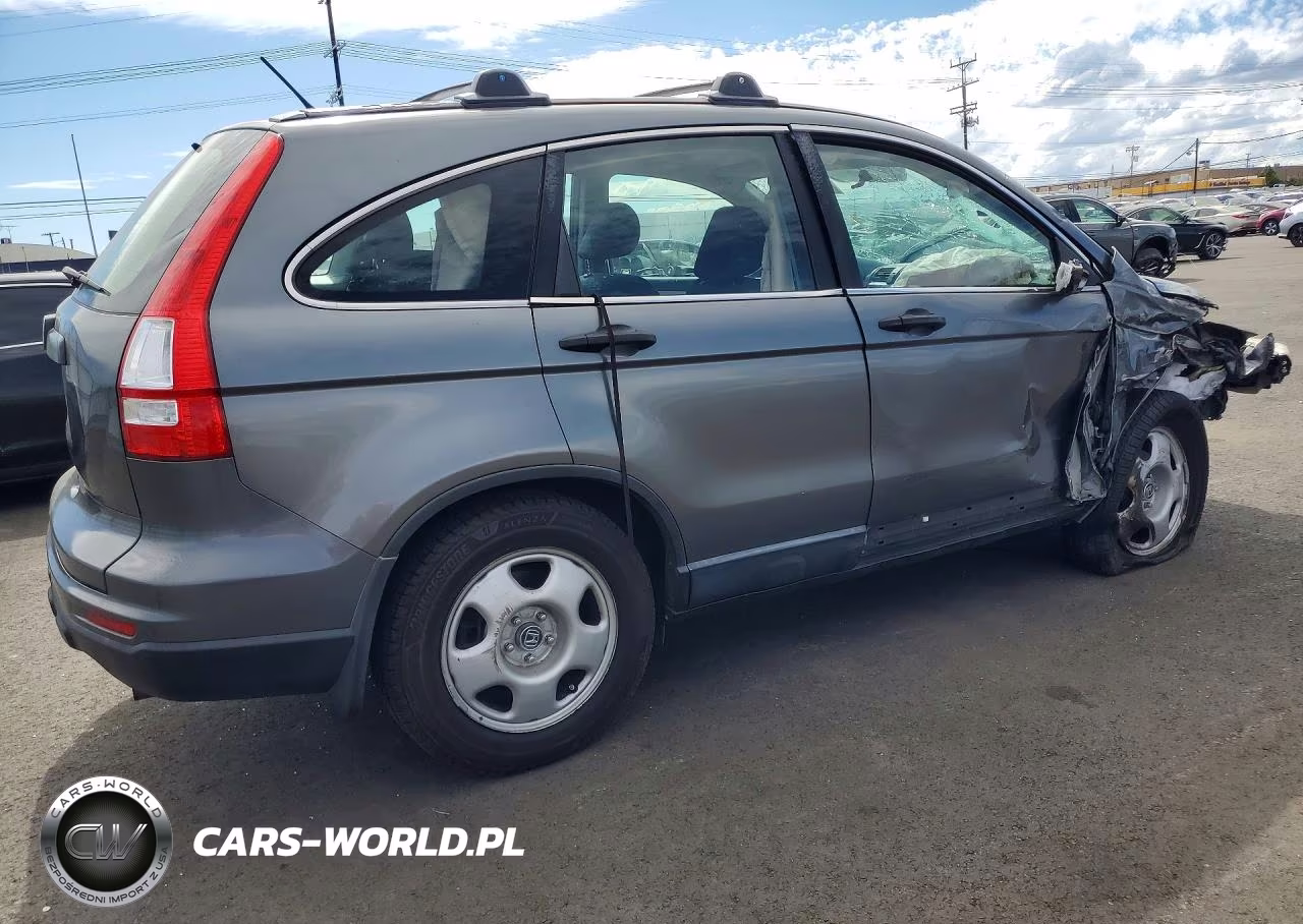 2010 Honda Cr-V Lx VIN:JHLRE3H34AC006640 - 3
