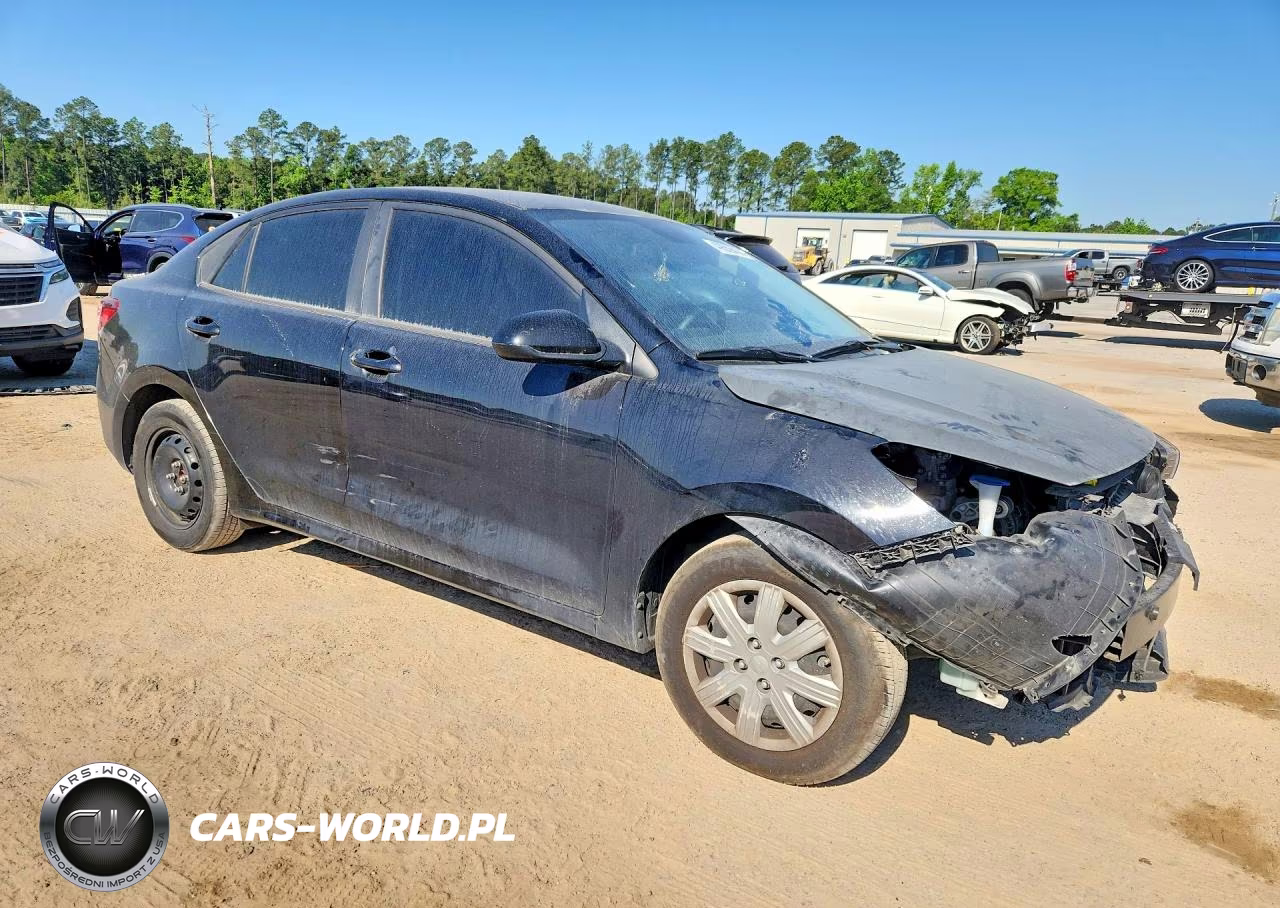 2022 Kia Rio Lx VIN:3KPA24AD1NE433932 - 4