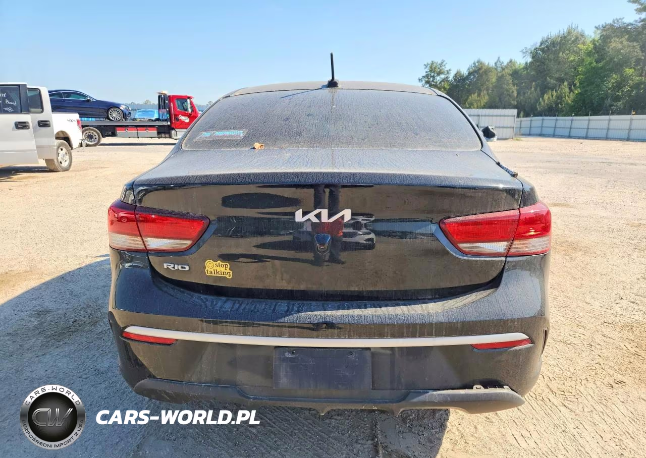 2022 Kia Rio Lx VIN:3KPA24AD1NE433932 - 6