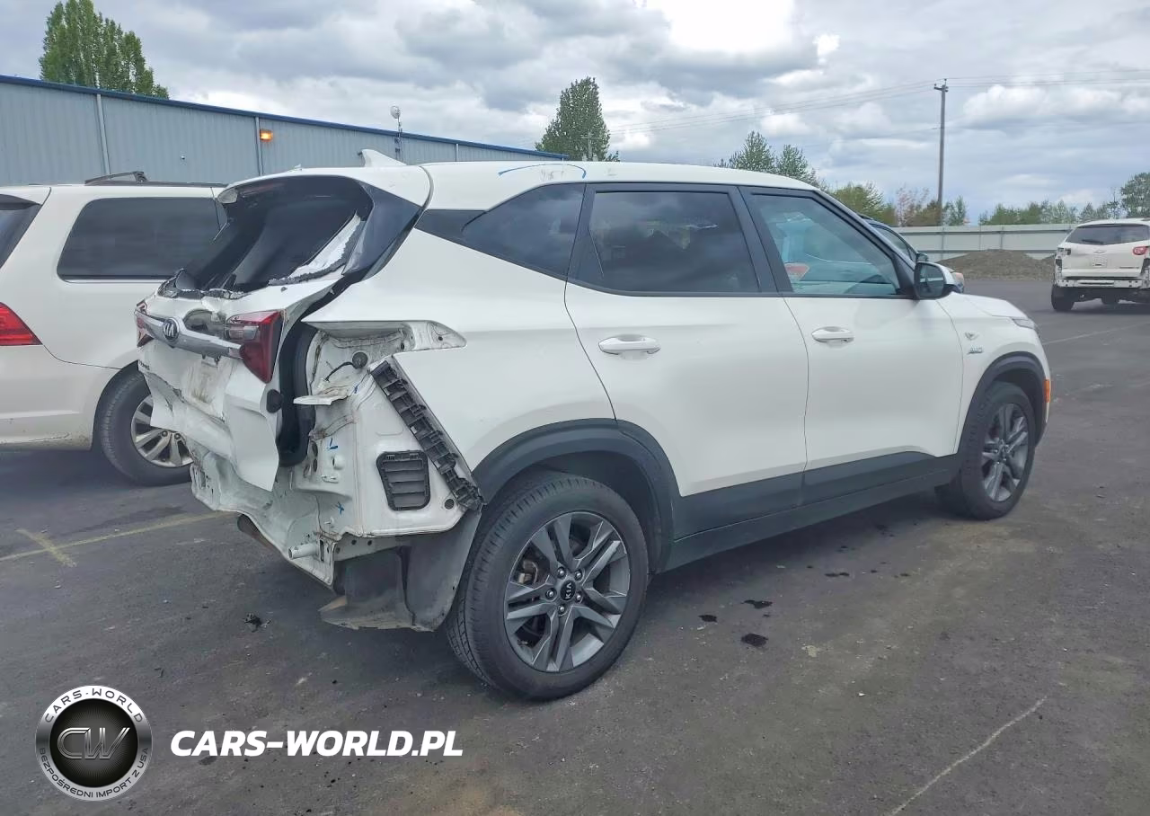 2022 Kia Seltos Lx VIN:KNDEPCAAXM7153735 - 3