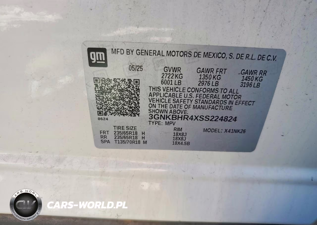 2025 Chevrolet Blazer 2Lt VIN:3GNKBHR4XSS224824 - 14