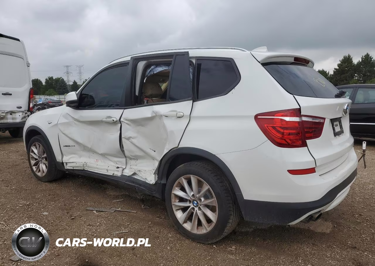 2017 BMW X3 xDrive28I VIN:5UXWX9C52H0T06497 - 2