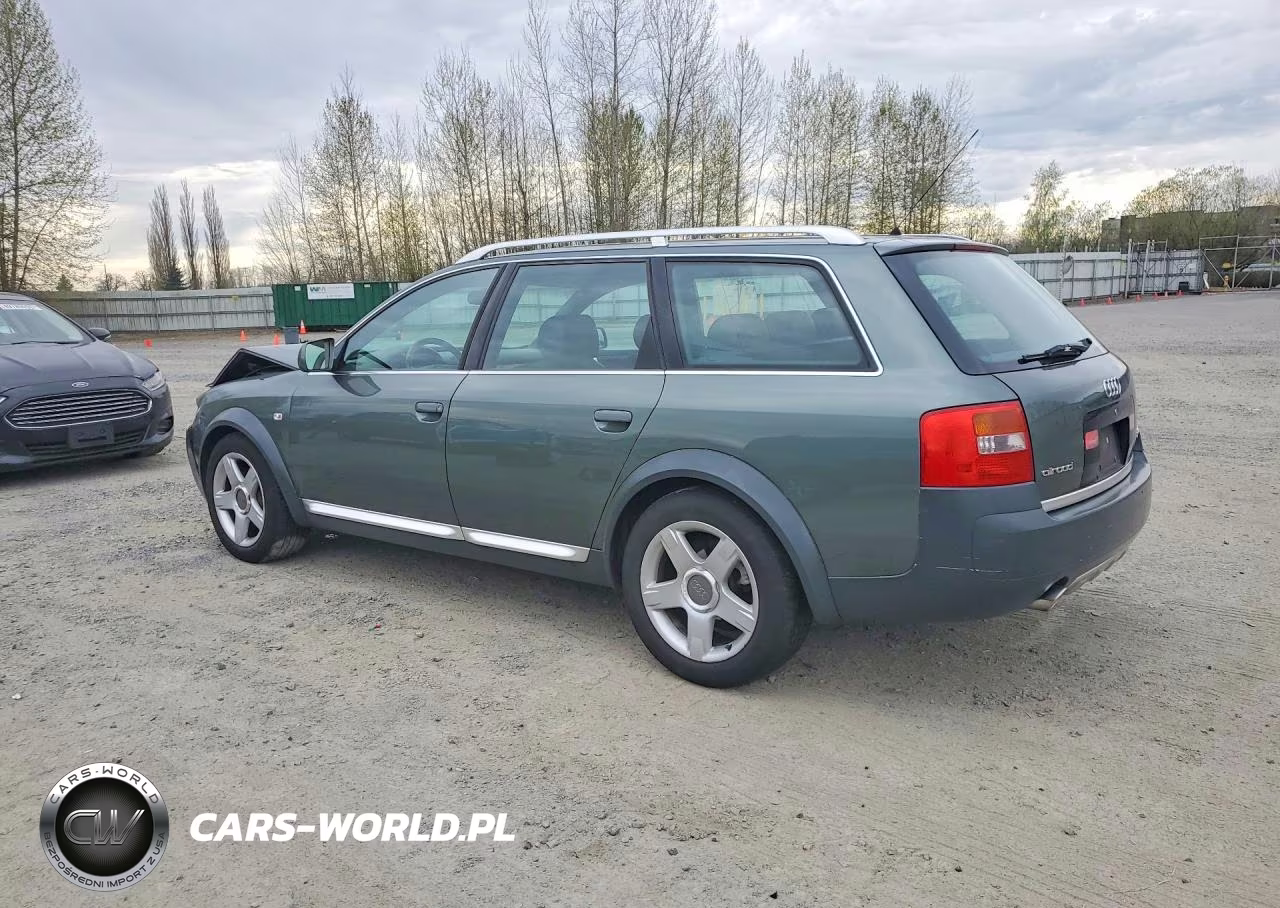 2002 Audi Allroad VIN:WA1YD54B92N078146 - 2