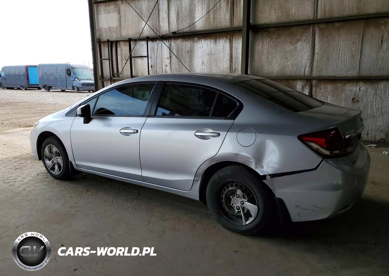 2014 Honda Civic Lx VIN:2HGFB2F56EH529413 - 2