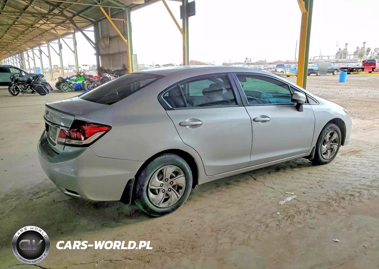 2014 Honda Civic Lx VIN:2HGFB2F56EH529413 - 3