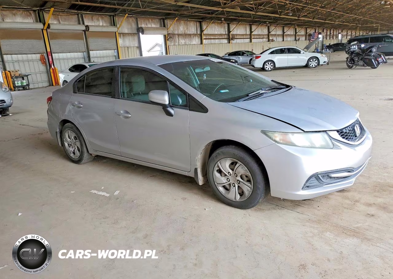 2014 Honda Civic Lx VIN:2HGFB2F56EH529413 - 4