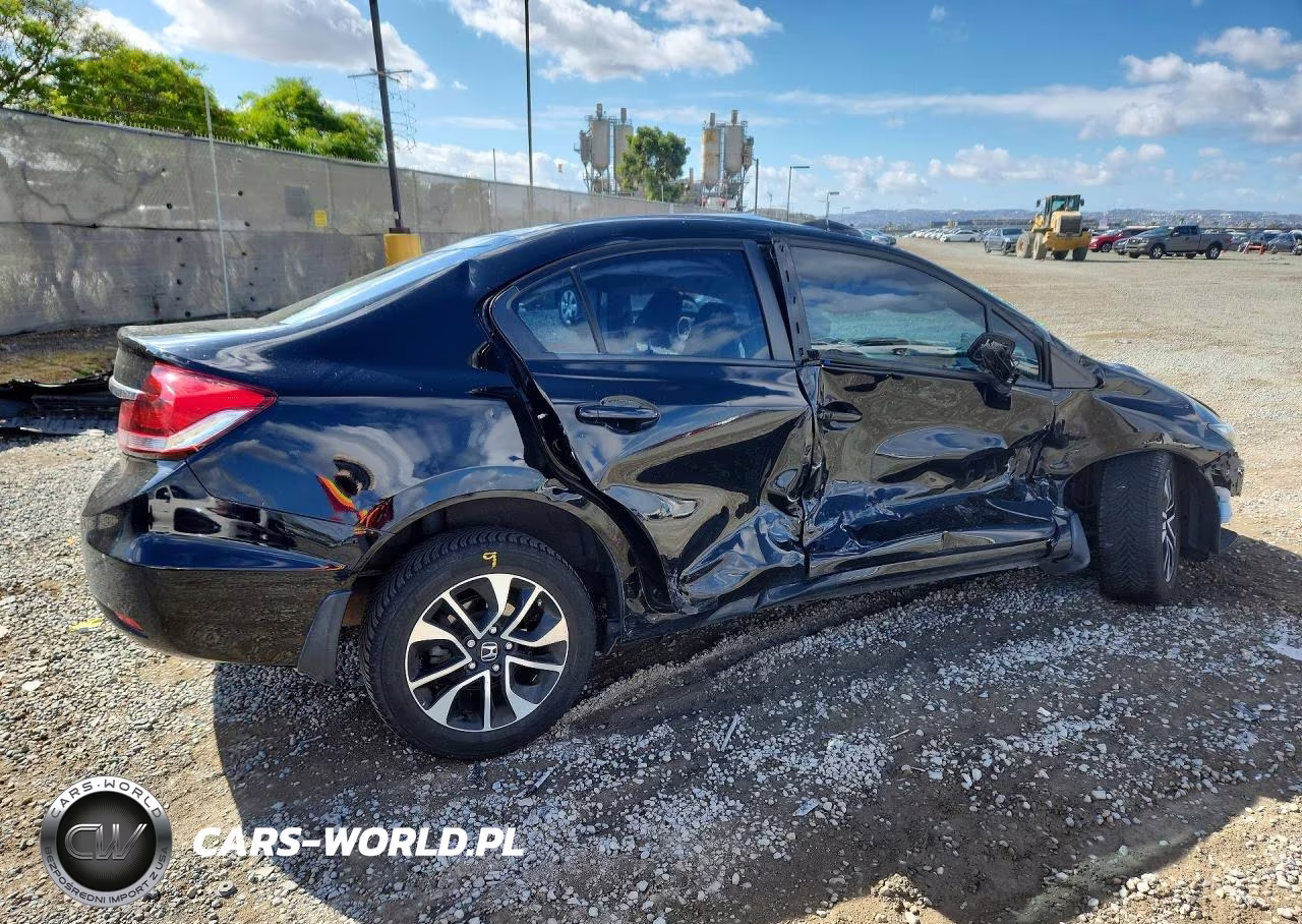 2013 Honda Civic Exl VIN:19XFB2F96DE228944 - 3