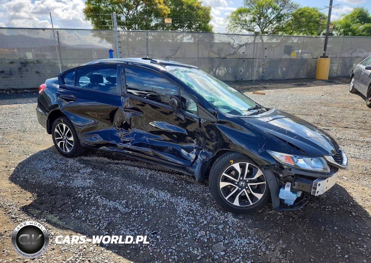 2013 Honda Civic Exl VIN:19XFB2F96DE228944 - 4