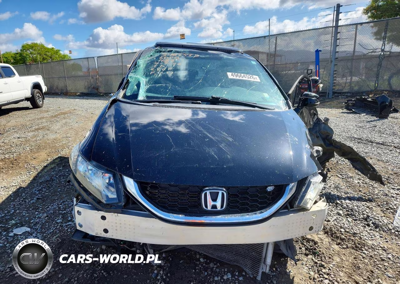2013 Honda Civic Exl VIN:19XFB2F96DE228944 - 5