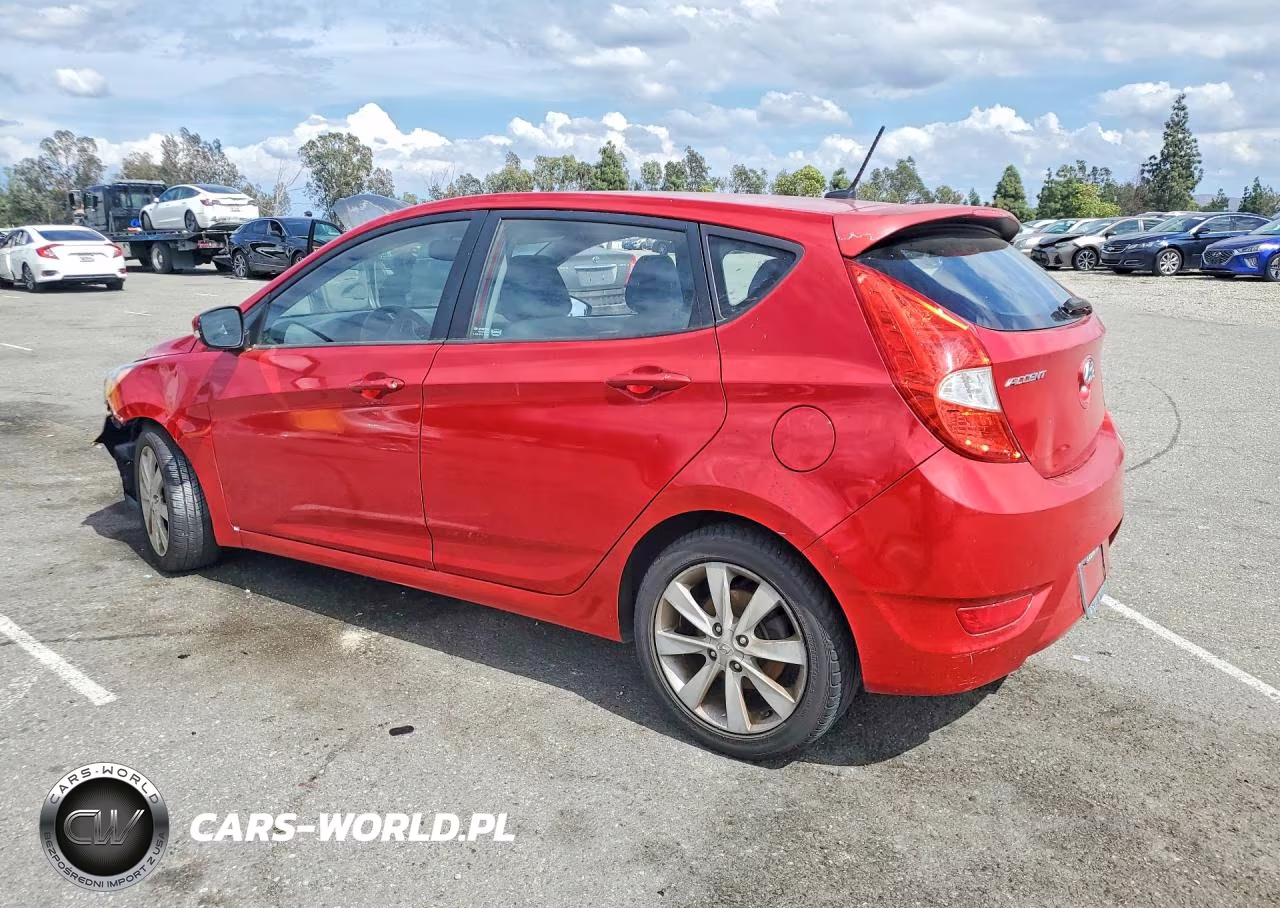 2013 Hyundai Accent Se VIN:KMHCU5AE4DU062360 - 2
