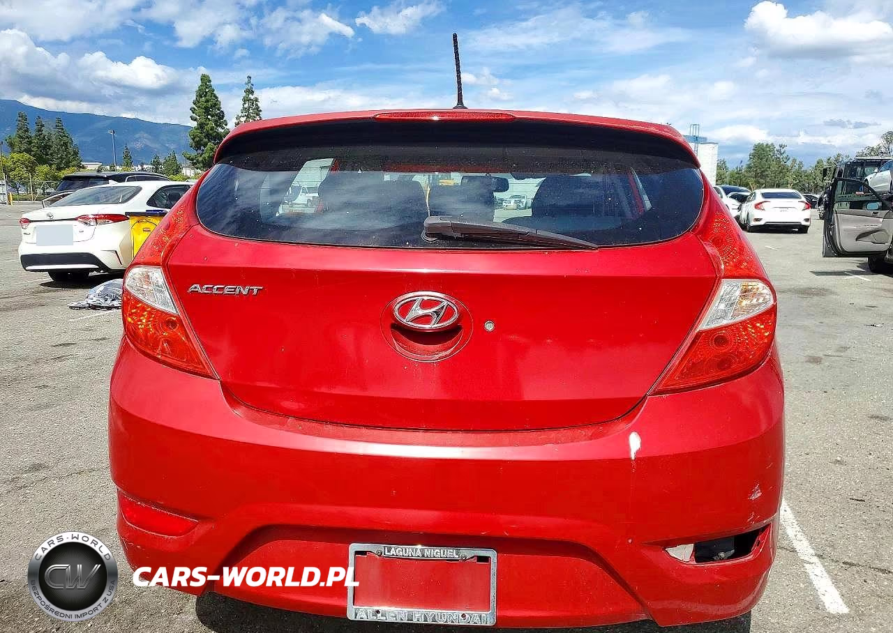2013 Hyundai Accent Se VIN:KMHCU5AE4DU062360 - 6