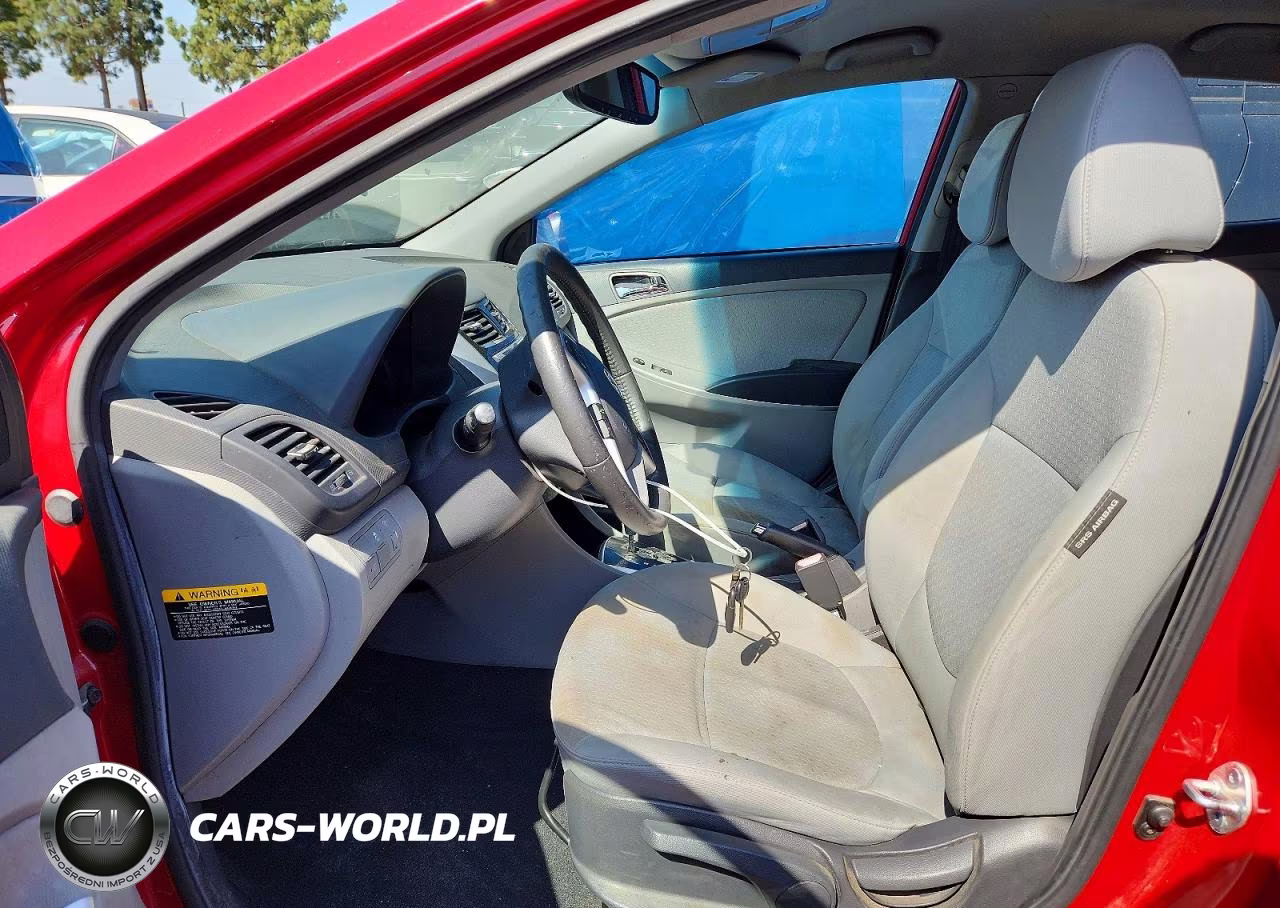 2013 Hyundai Accent Se VIN:KMHCU5AE4DU062360 - 7