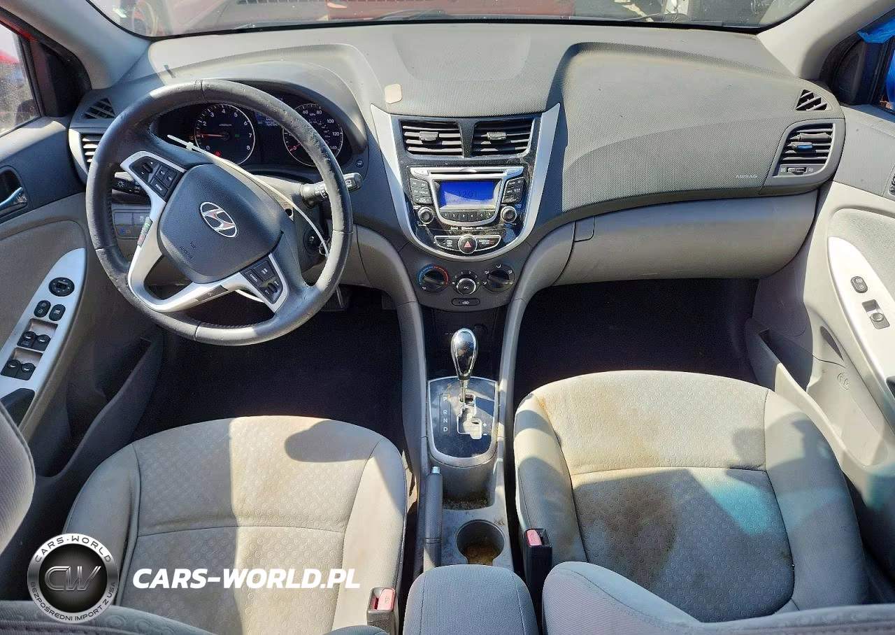 2013 Hyundai Accent Se VIN:KMHCU5AE4DU062360 - 8