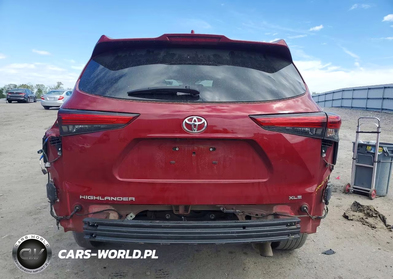 2023 Toyota Highlander Xle VIN:5TDKDRAHXPS004991 - 6