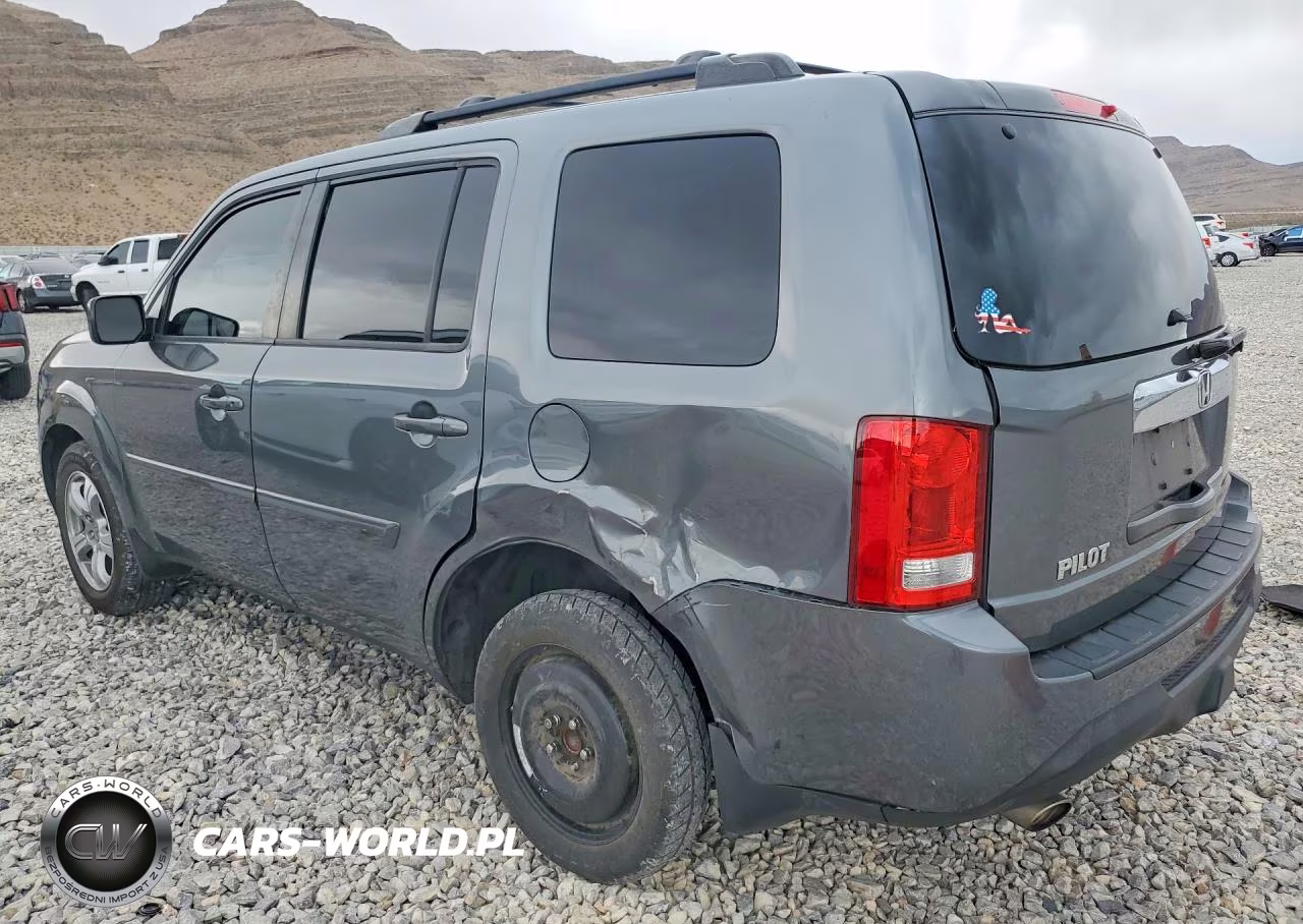 2013 Honda Pilot Exl VIN:5FNYF3H51DB033910 - 2
