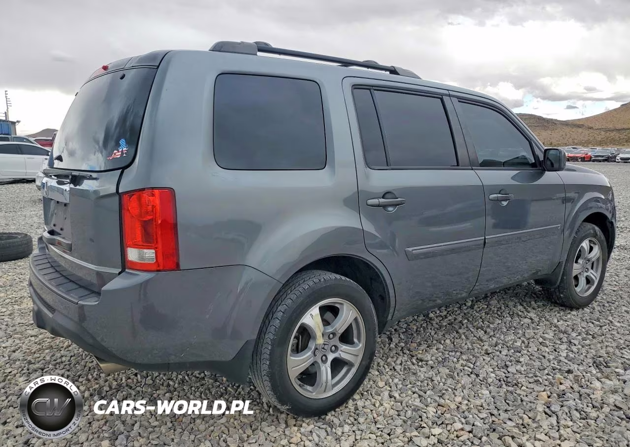 2013 Honda Pilot Exl VIN:5FNYF3H51DB033910 - 3