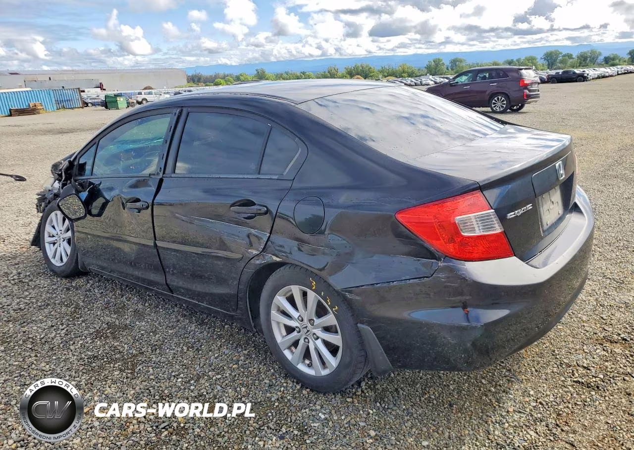 2012 Honda Civic Ex VIN:2HGFB2F85CH300986 - 2