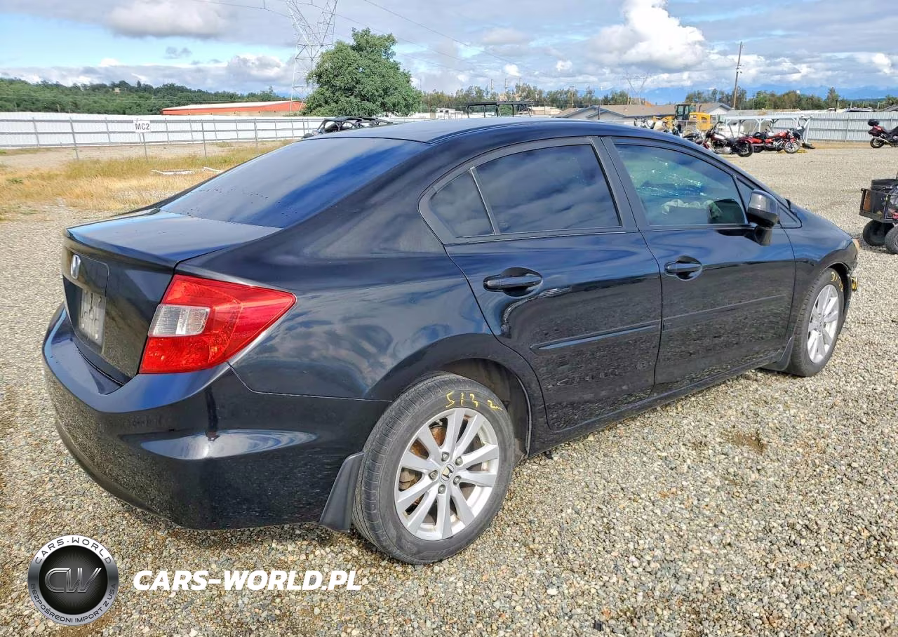 2012 Honda Civic Ex VIN:2HGFB2F85CH300986 - 3