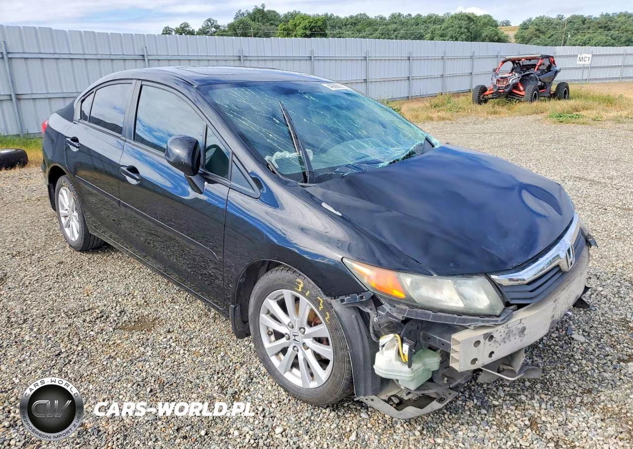 2012 Honda Civic Ex VIN:2HGFB2F85CH300986 - 4