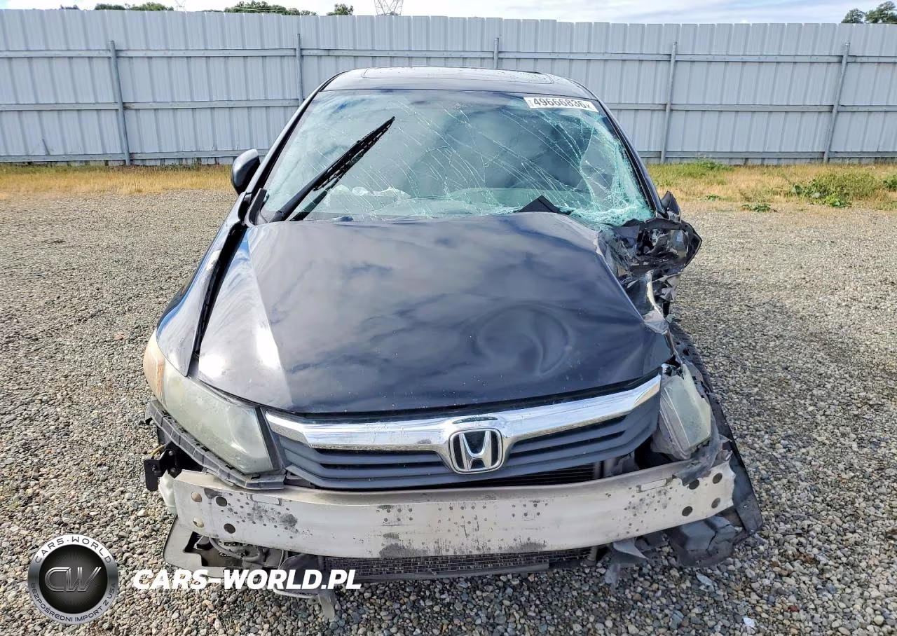 2012 Honda Civic Ex VIN:2HGFB2F85CH300986 - 5