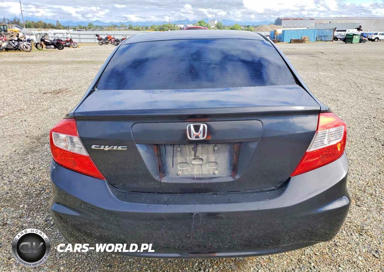 2012 Honda Civic Ex VIN:2HGFB2F85CH300986 - 6