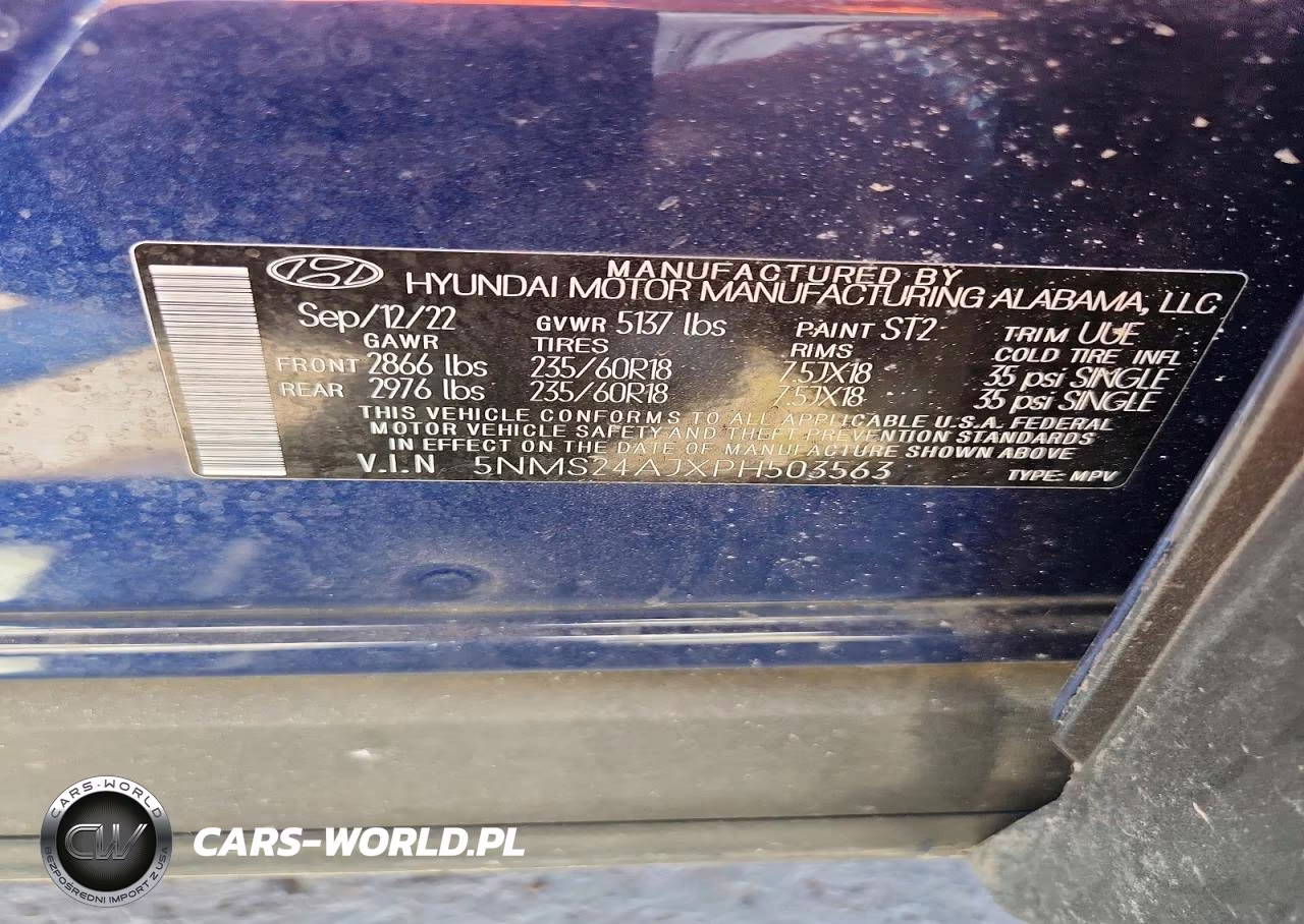 2023 Hyundai Santa Fe Sel VIN:5NMS24AJXPH503563 - 13