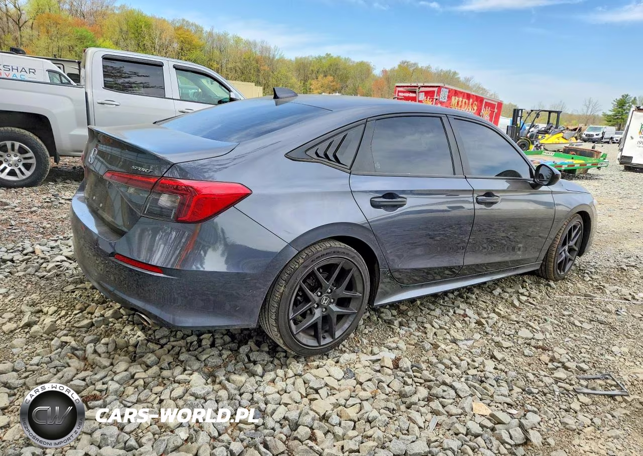 2024 Honda Civic Sport VIN:2HGFE2F50RH595209 - 3