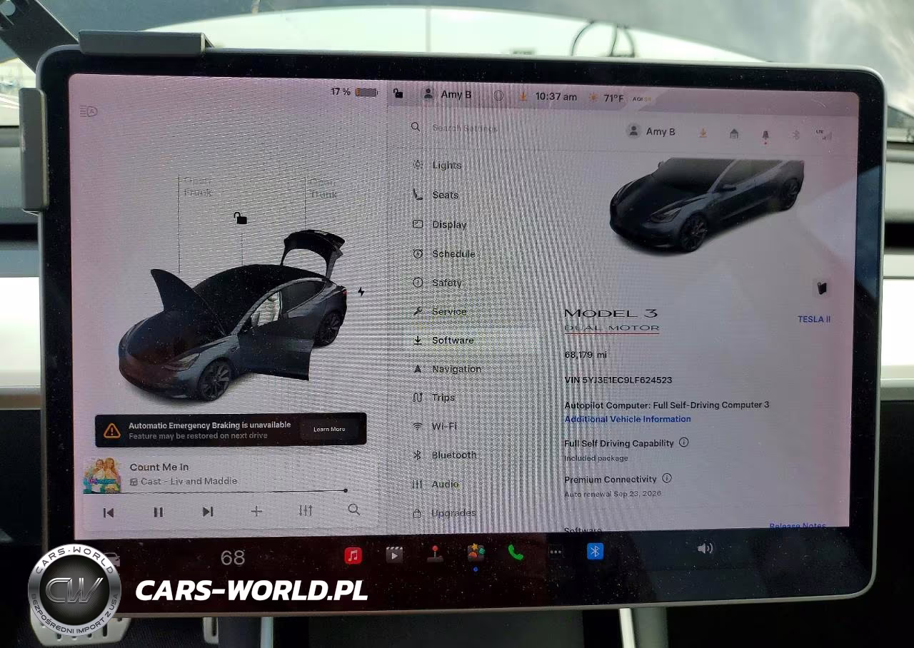 2020 Tesla Model 3 VIN:5YJ3E1EC9LF624523 - 9