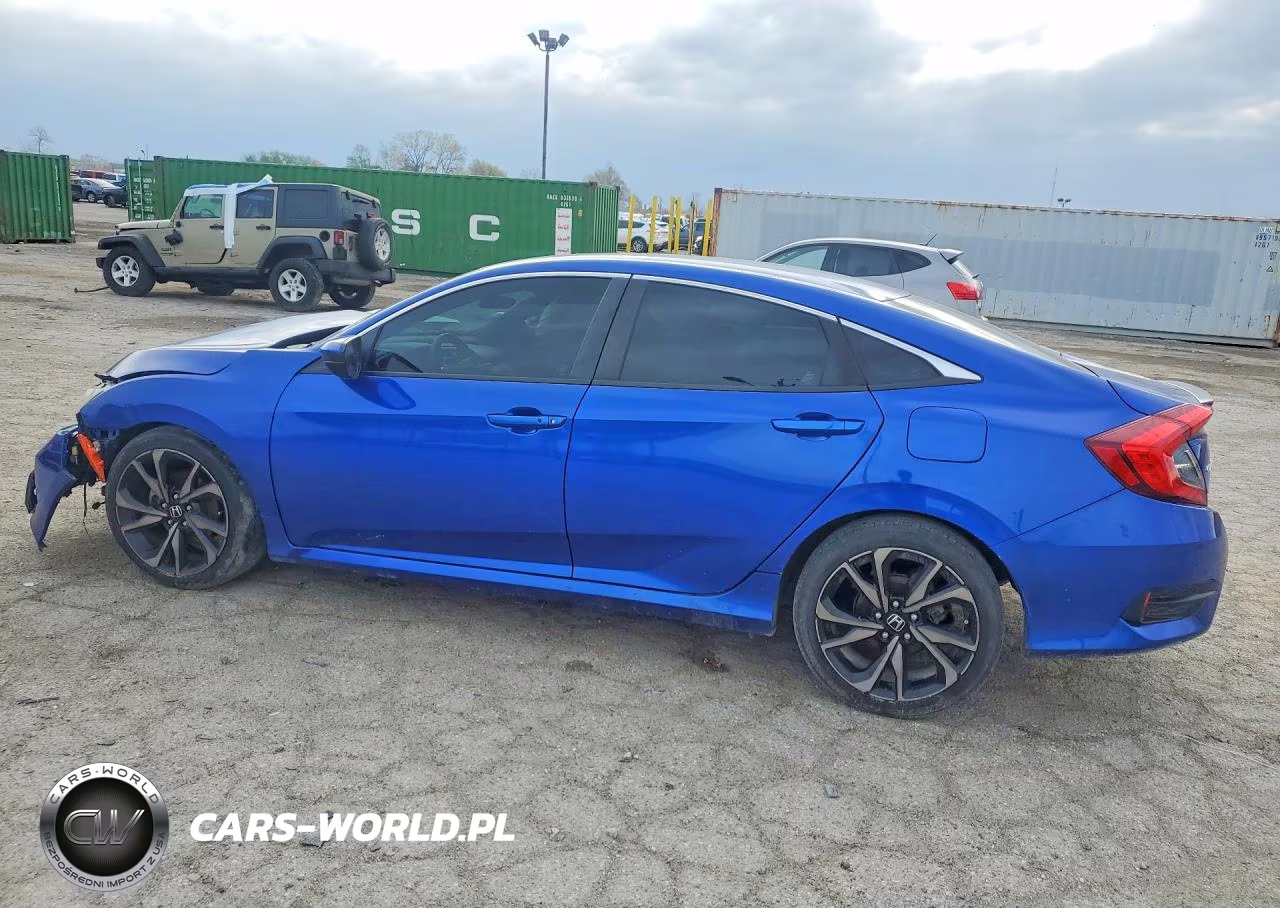 2021 Honda Civic Sport VIN:2HGFC2F88MH558112 - 2