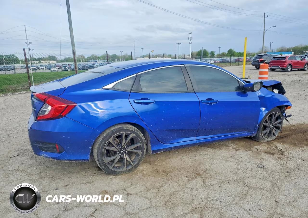 2021 Honda Civic Sport VIN:2HGFC2F88MH558112 - 3