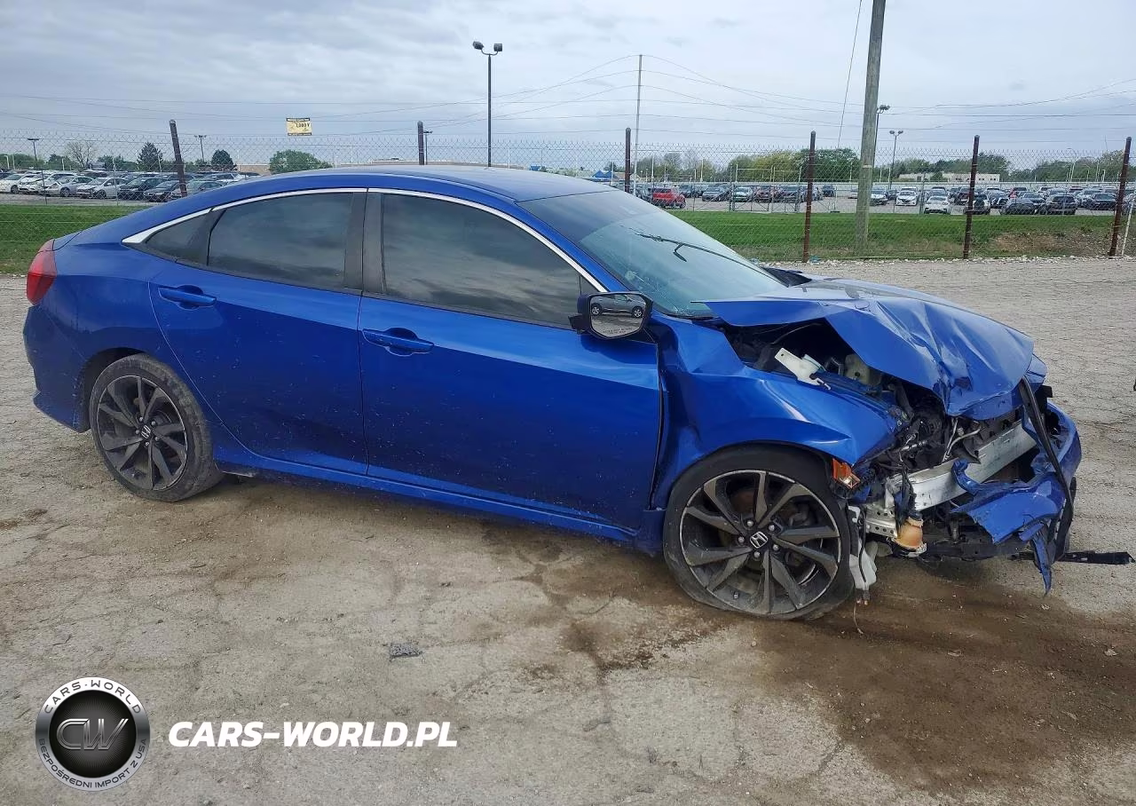 2021 Honda Civic Sport VIN:2HGFC2F88MH558112 - 4