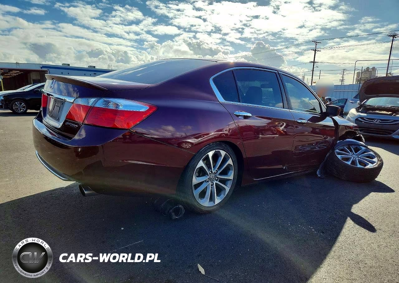 2014 Honda Accord Sport VIN:1HGCR2F52EA252885 - 3