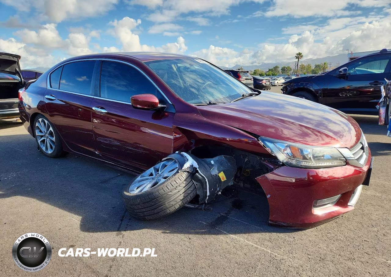 2014 Honda Accord Sport VIN:1HGCR2F52EA252885 - 4