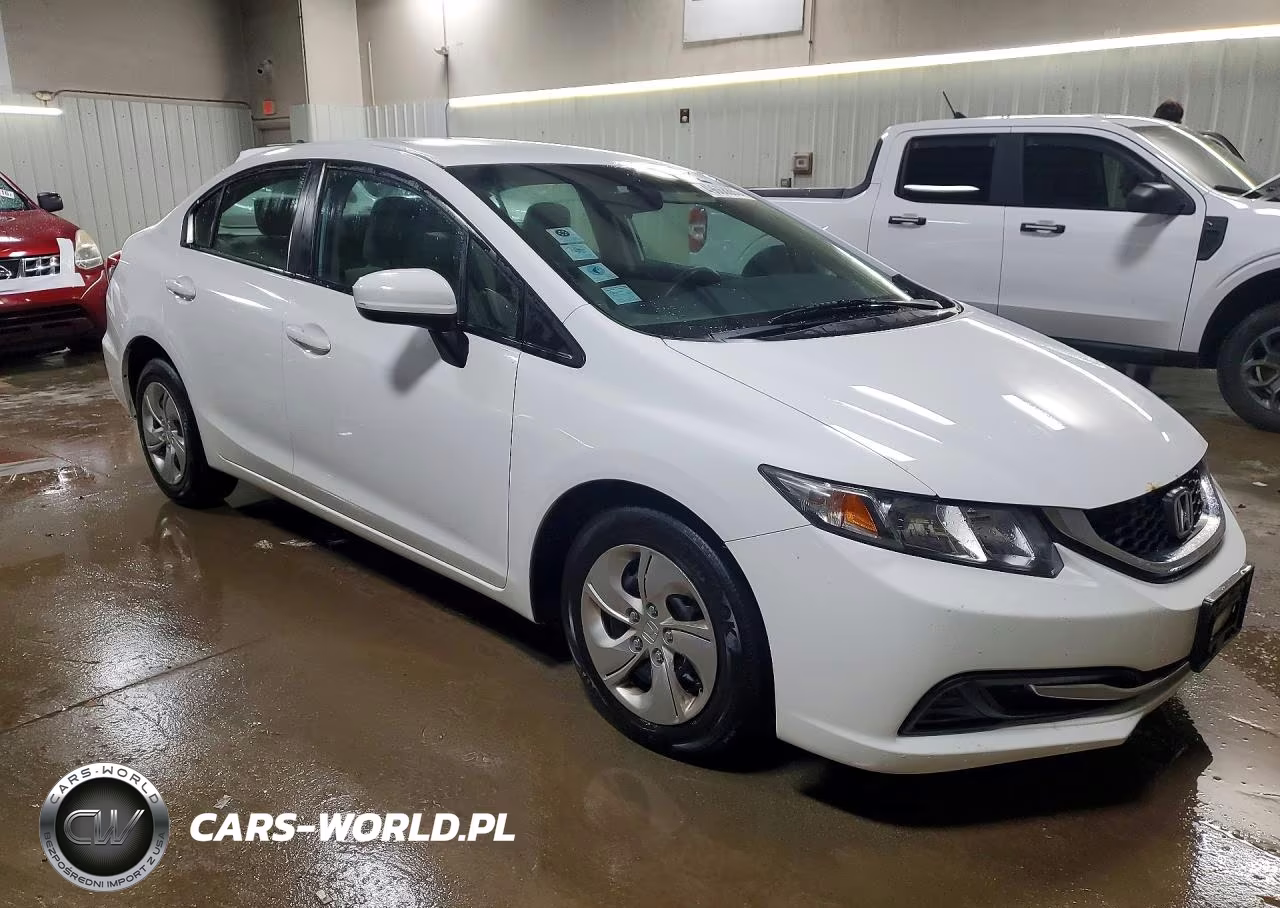 2015 Honda Civic Lx VIN:19XFB2F57FE094607 - 4