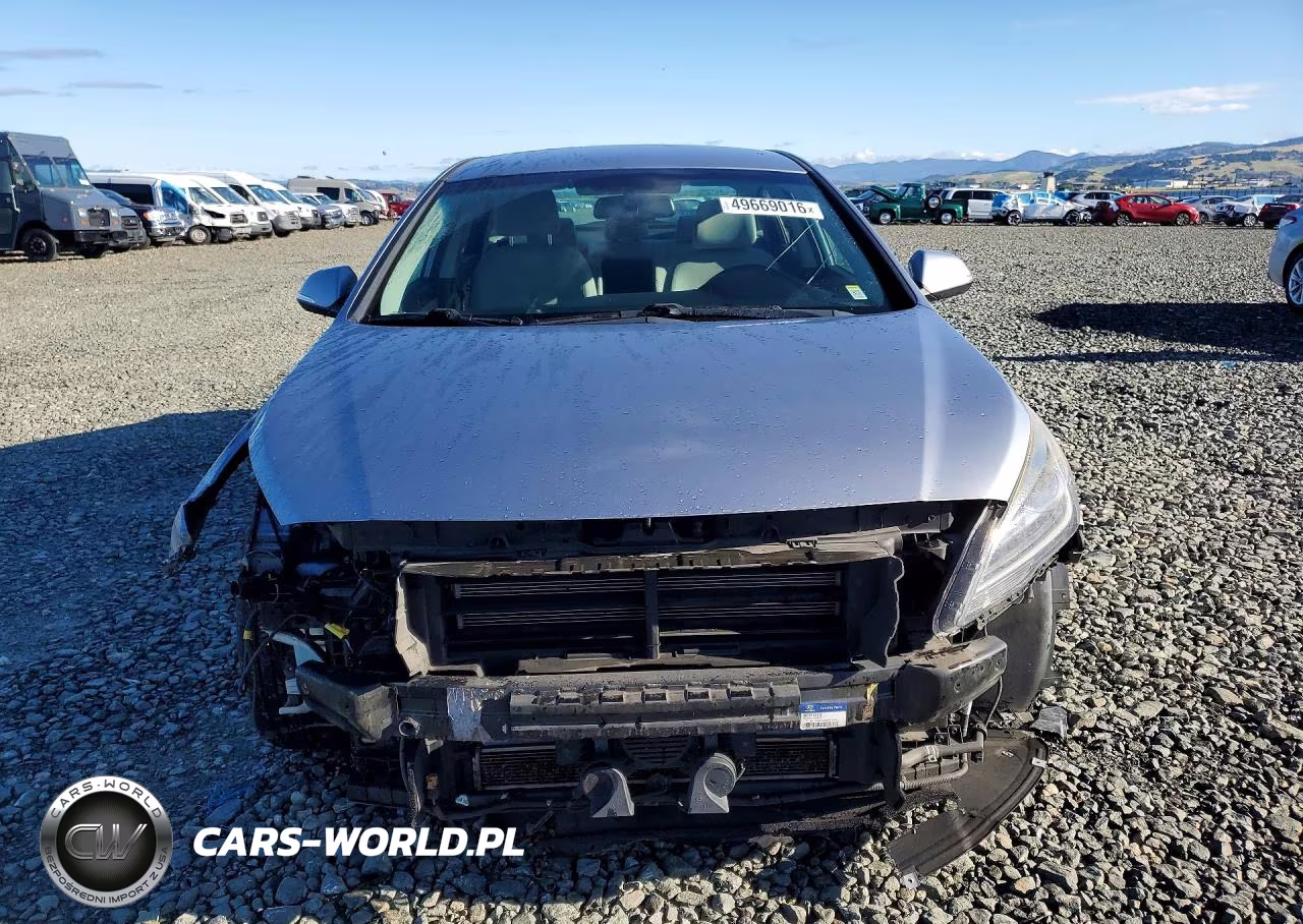 2017 Hyundai Sonata Hybrid Se VIN:KMHE24L1XHA046724 - 5