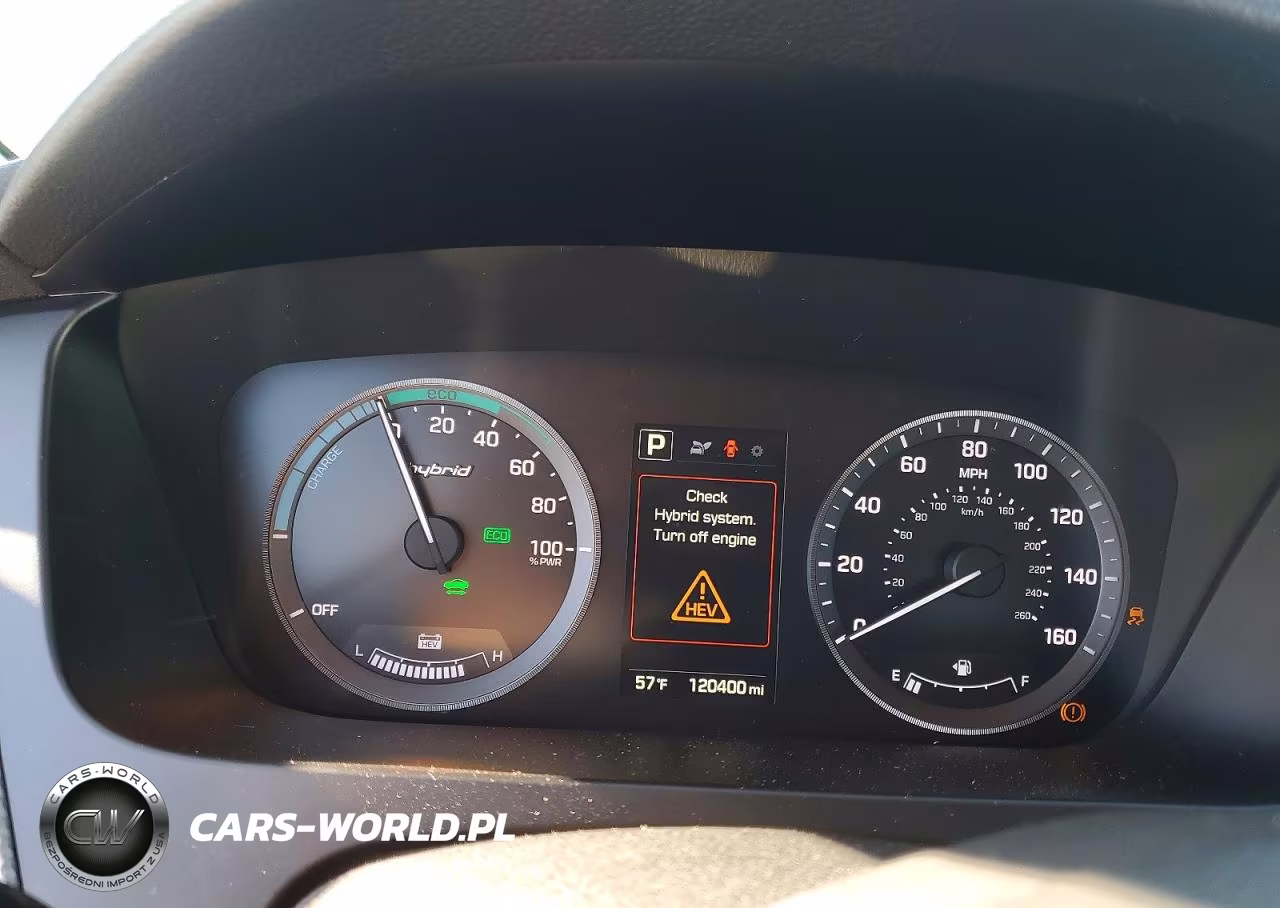 2017 Hyundai Sonata Hybrid Se VIN:KMHE24L1XHA046724 - 9
