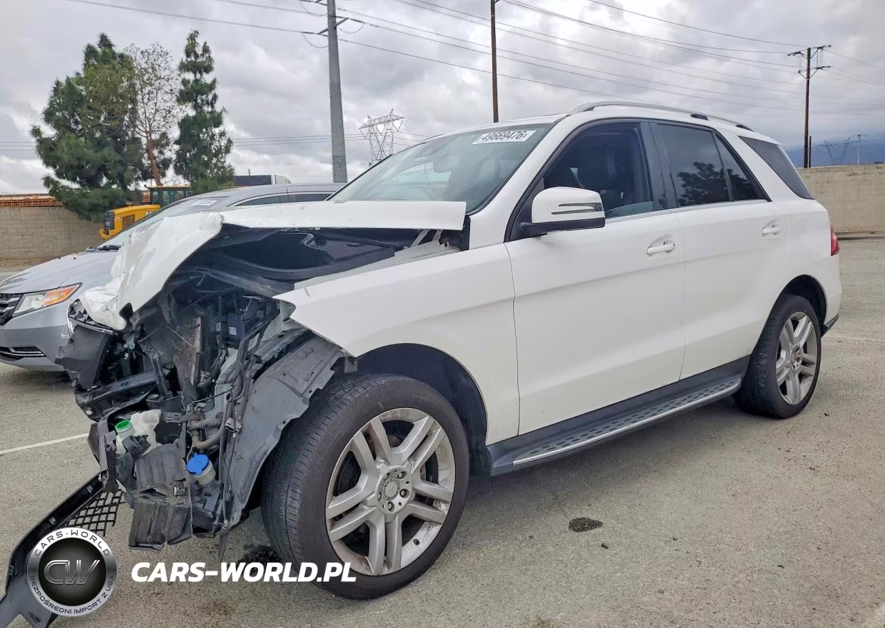 2015 Mercedes-Benz Ml 350 4Matic