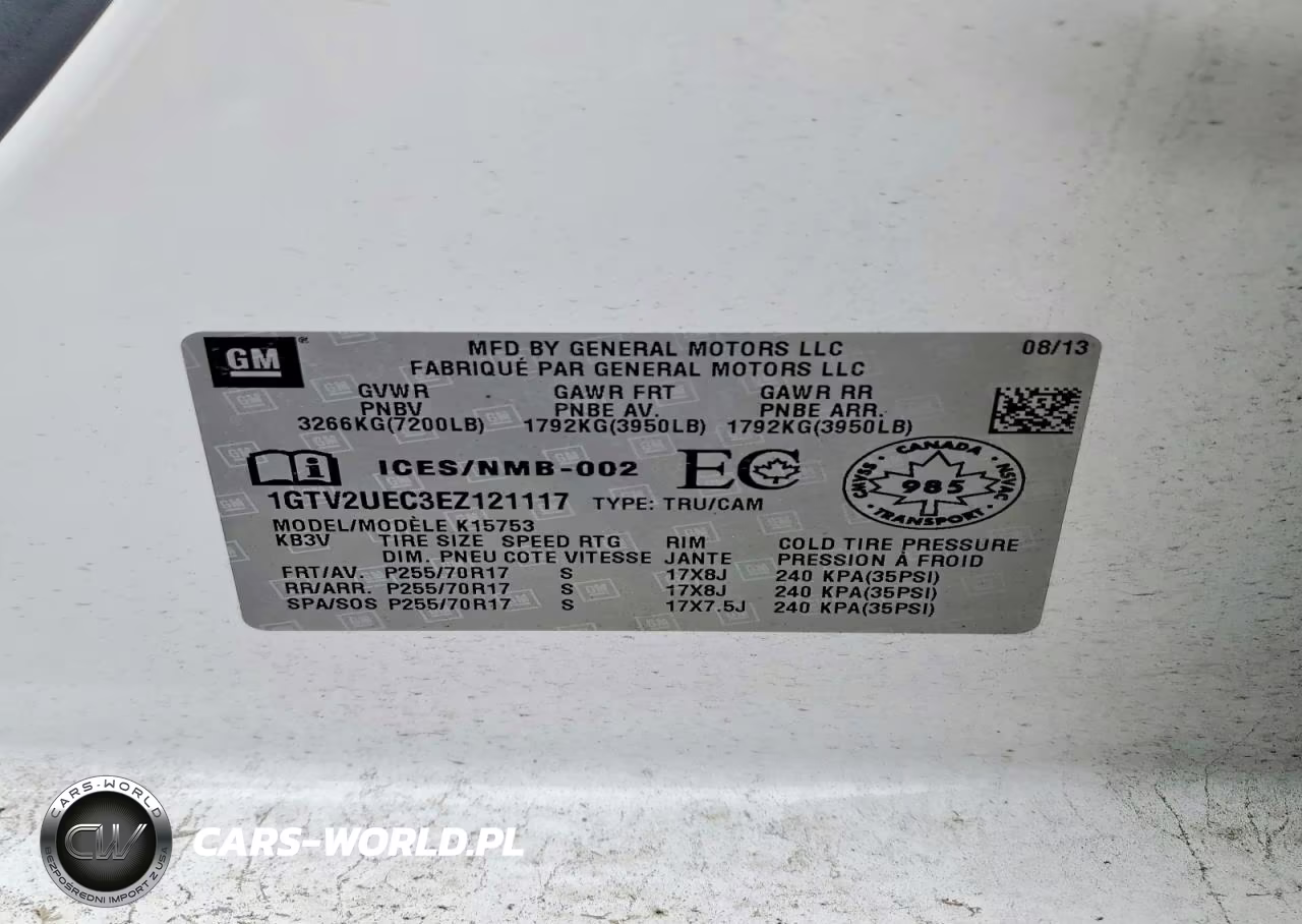 2014 GMC Sierra K1500 Sle VIN:1GTV2UEC3EZ121117 - 12