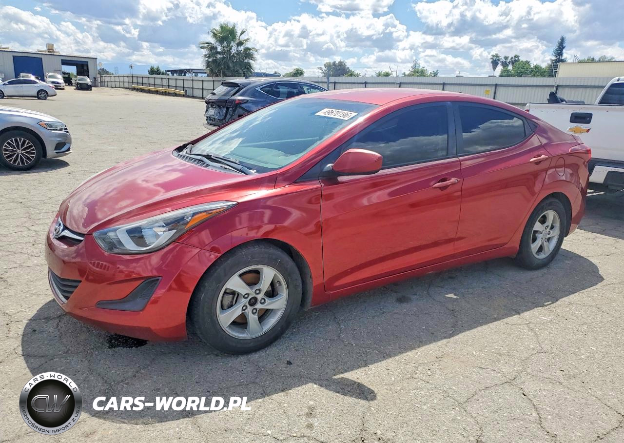 2015 Hyundai Elantra Se